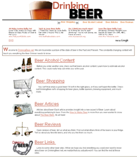 DrinkingBeer.net Screenshot