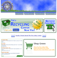 TheRecyclingCenter.info screenshot